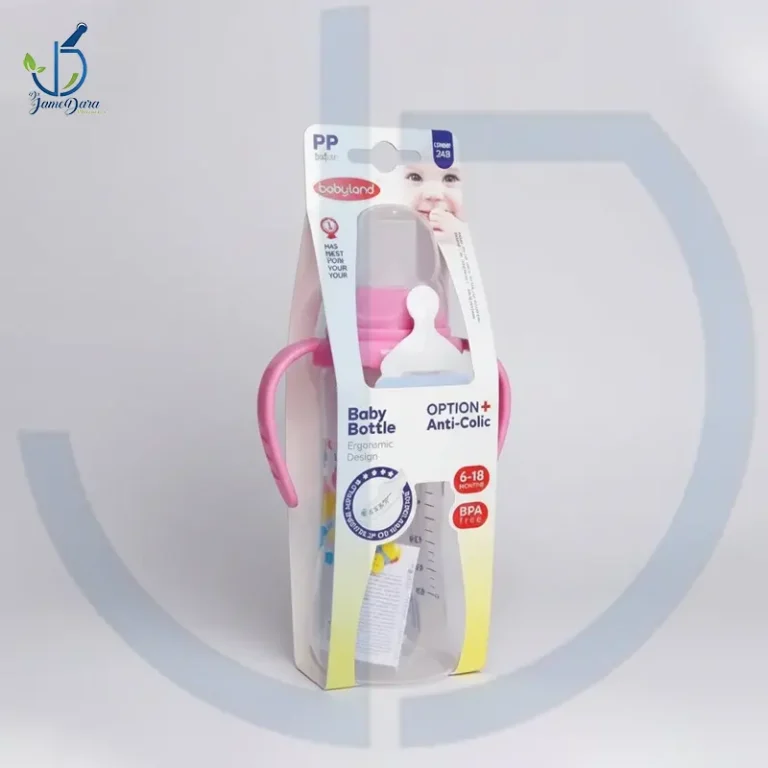 شیشه شیر دسته دار آنتی کولیک بیبی لند کد 248